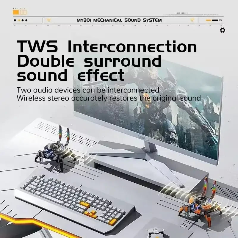 Mecha-Claw RGB Mechanical Bluetooth Speaker