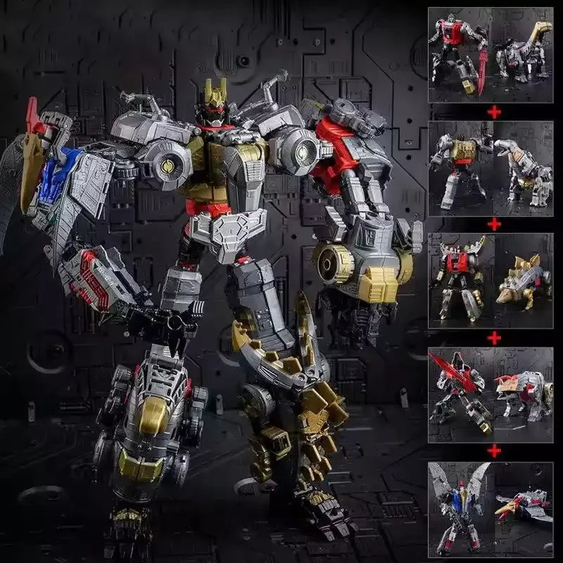 Figurines Mega Transformers 5 en 1 Black Mamba 