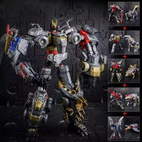 Black Mamba 5 in 1 Mega Transformers Figurines
