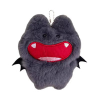 Ultra-Fluffy Laughing Bat Plush Keychain