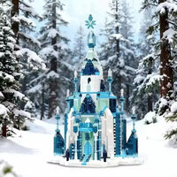 DSNY Frozen Castle Building Block Set (1709 Pcs)