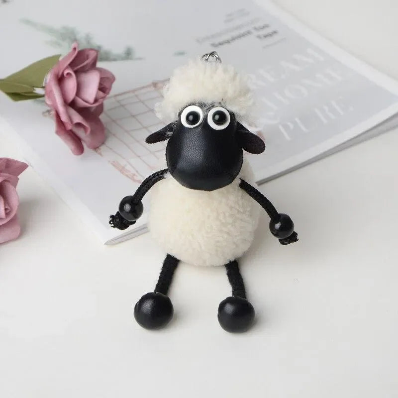 Shaun the Sheep Wool Luxe Keychain