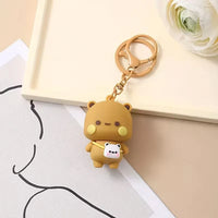 Adventurous Bubu Dudu Couple Keychain