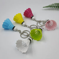 Smash Shuttlecock Sports Keychain