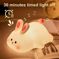 Snuggle Bunny Glow Silicon Lamp