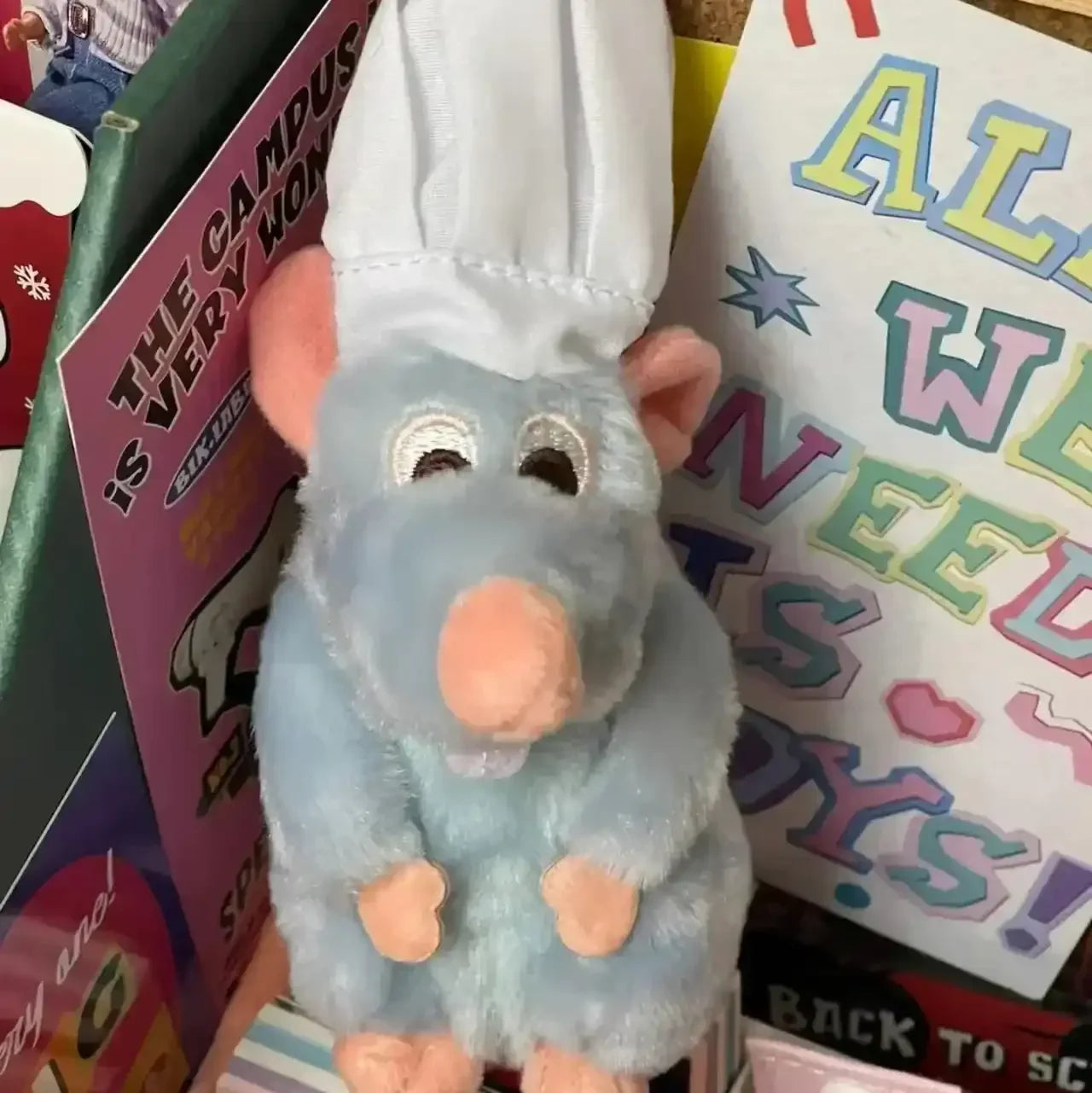 Ratatouille Chef Magnetic Plush (18 cm)