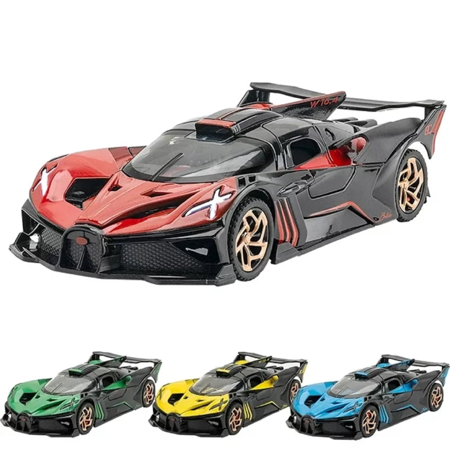 Bugatti Fire Meteor 1:32 Scale Die-Cast Supercar