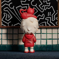 Hirono x Keith Haring Head Cat Figure (10 cm)
