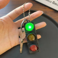 Traffic Signal Lights LED Keychain