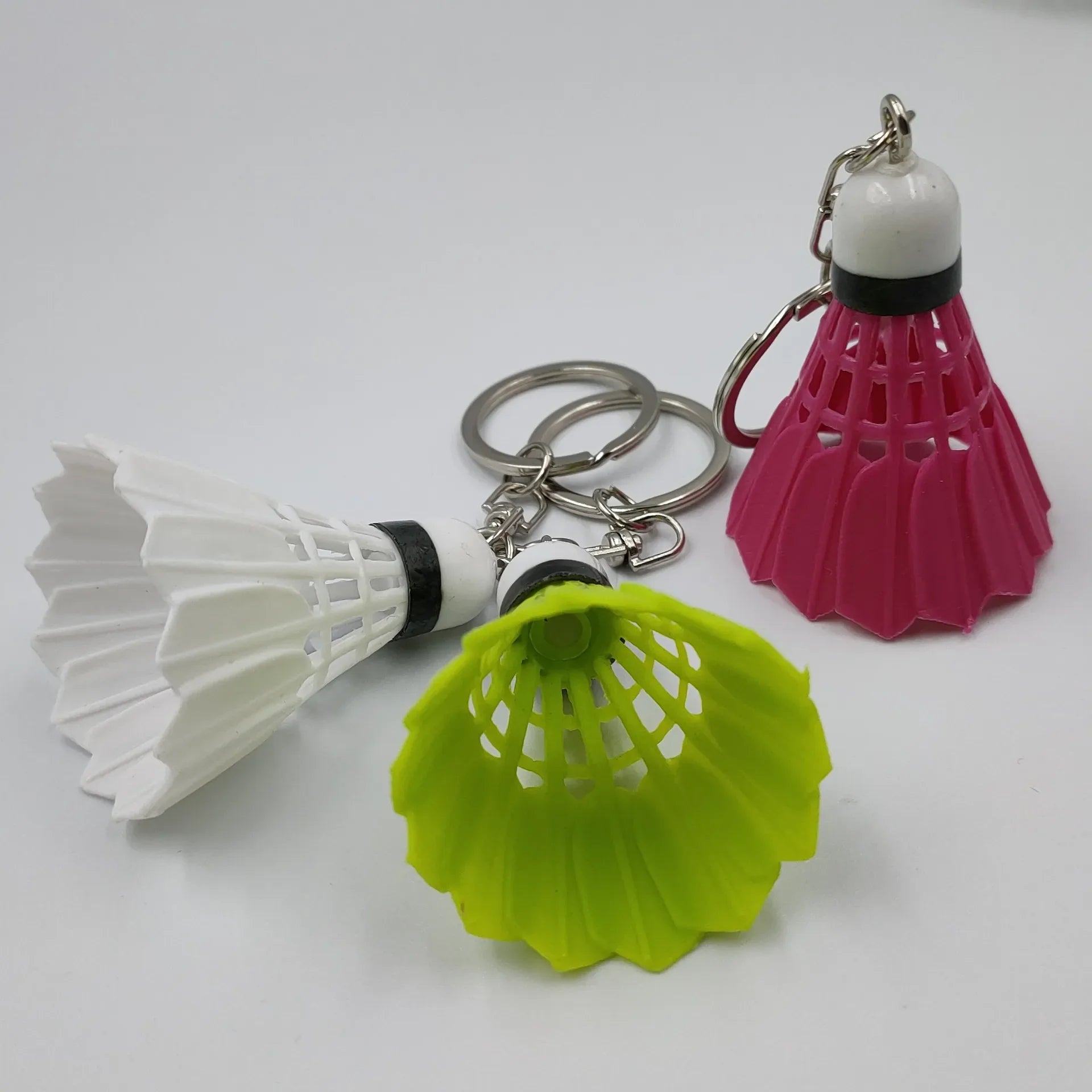Smash Shuttlecock Sports Keychain