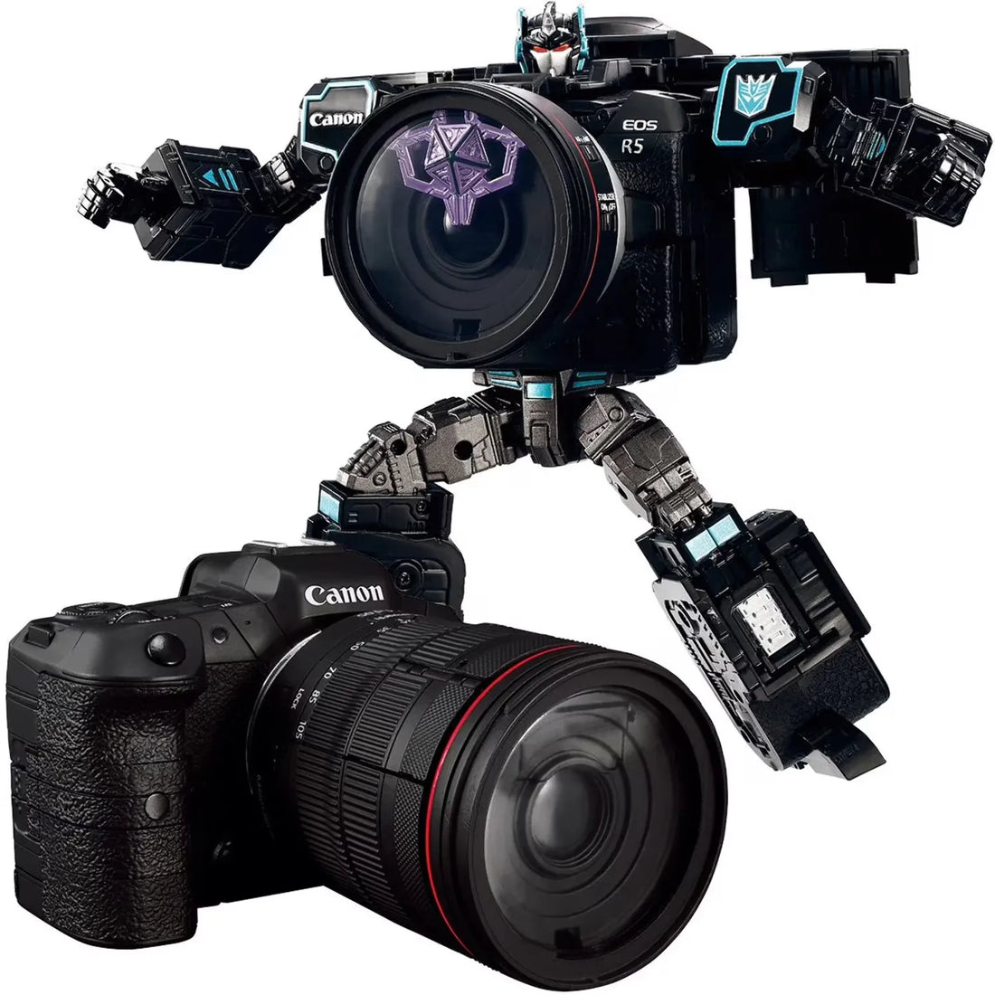 Transformers x Canon Nemesis Prime R5 Action Figure