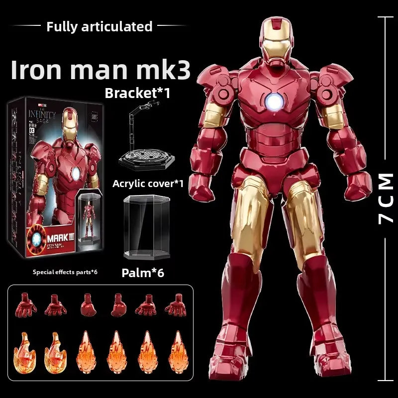 Iron Man Iron Legion Blind Box Figurines (7 cm)