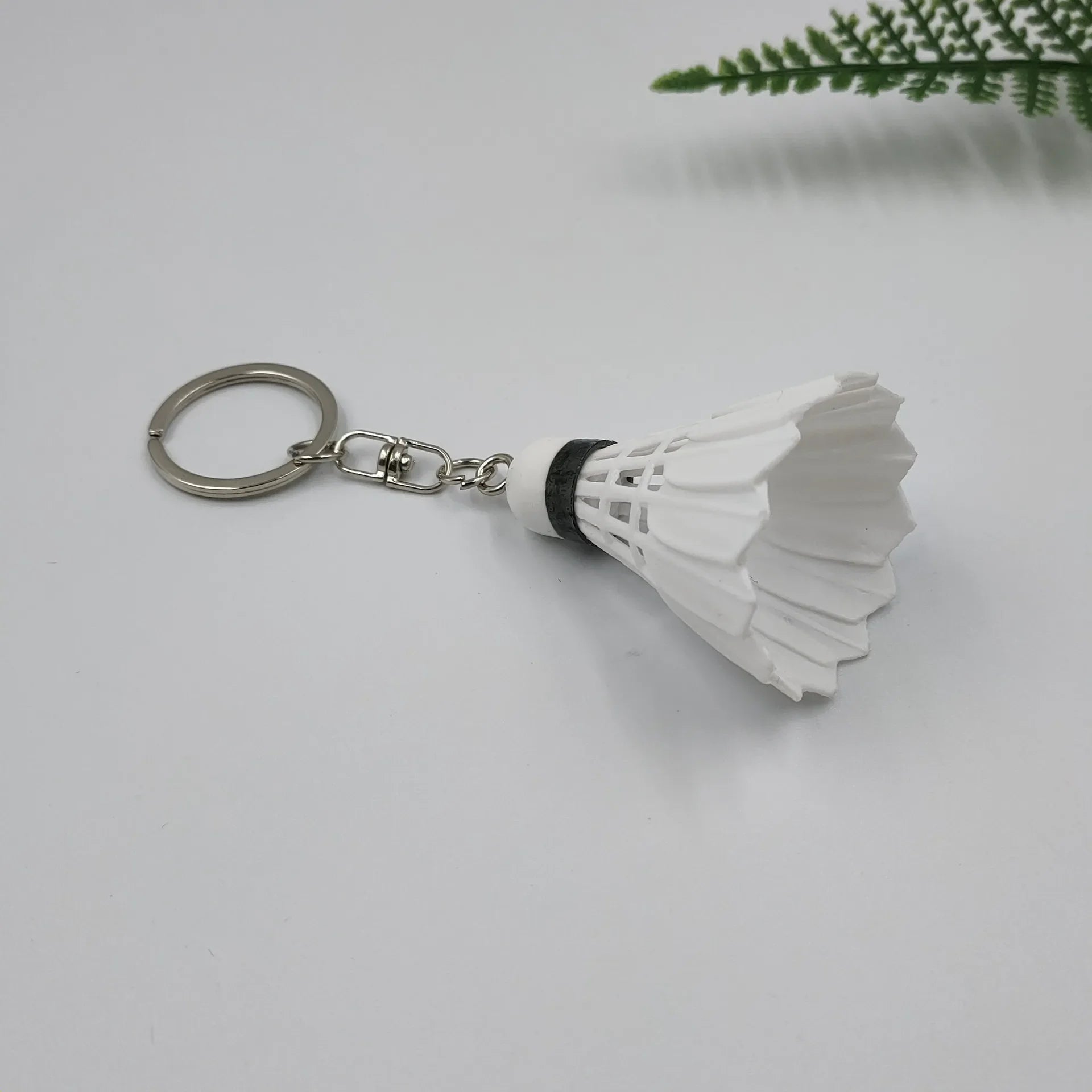 Smash Shuttlecock Sports Keychain