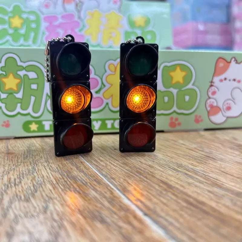 Traffic Signal Lights LED Keychain