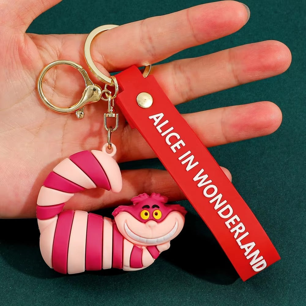 Alice In Wonderland 3D Keychain