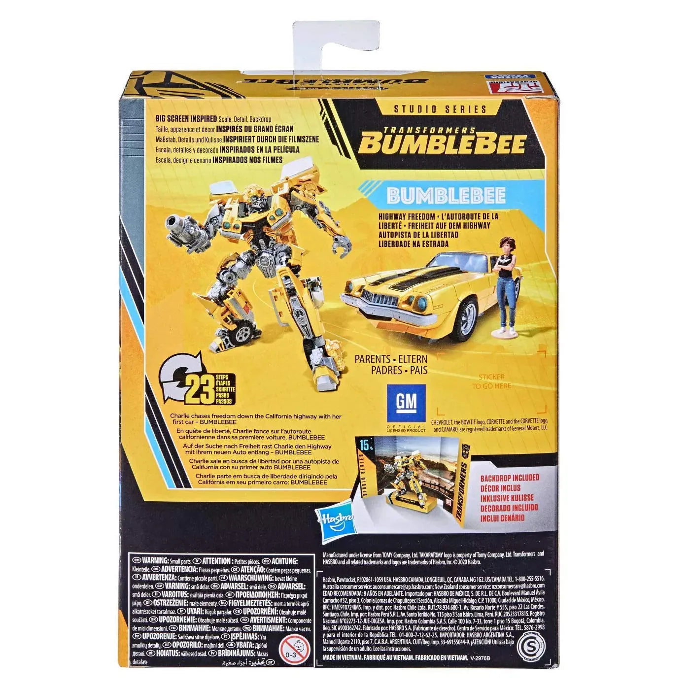 Transformers Studio Series 15BB Buzzworthy Bumblebee