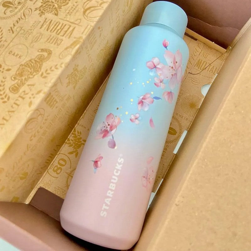 StarBX Sakura Blue Pink Bottle (470 ml)