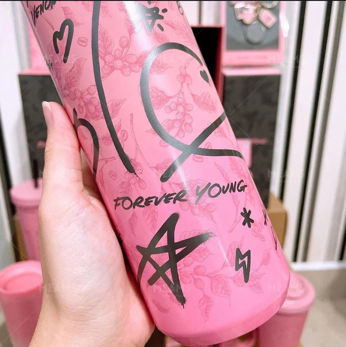 StarBX BlackPink Cherry Blossom Bottle (591 ml)