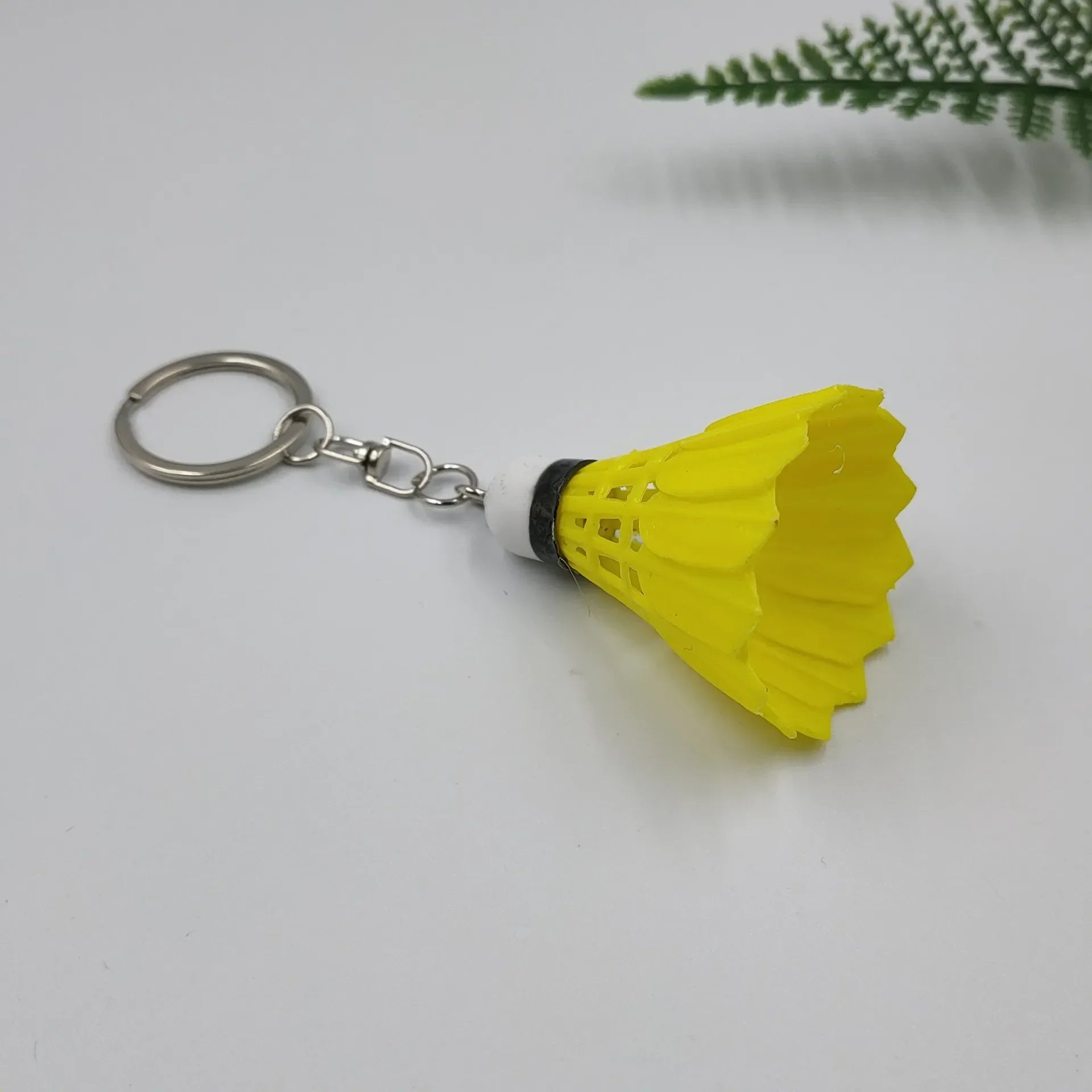 Smash Shuttlecock Sports Keychain