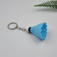 Smash Shuttlecock Sports Keychain