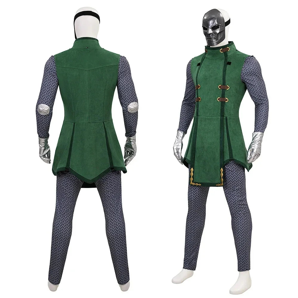 Doctor Doom Cosplay Full Body Costume