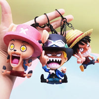One Piece Grand Line Chibis Keychain