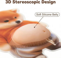 3D Chubby Puppy Belly Squishy Fidget Sticker