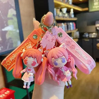 Beautiful JK Girl Cat Ears Keychain