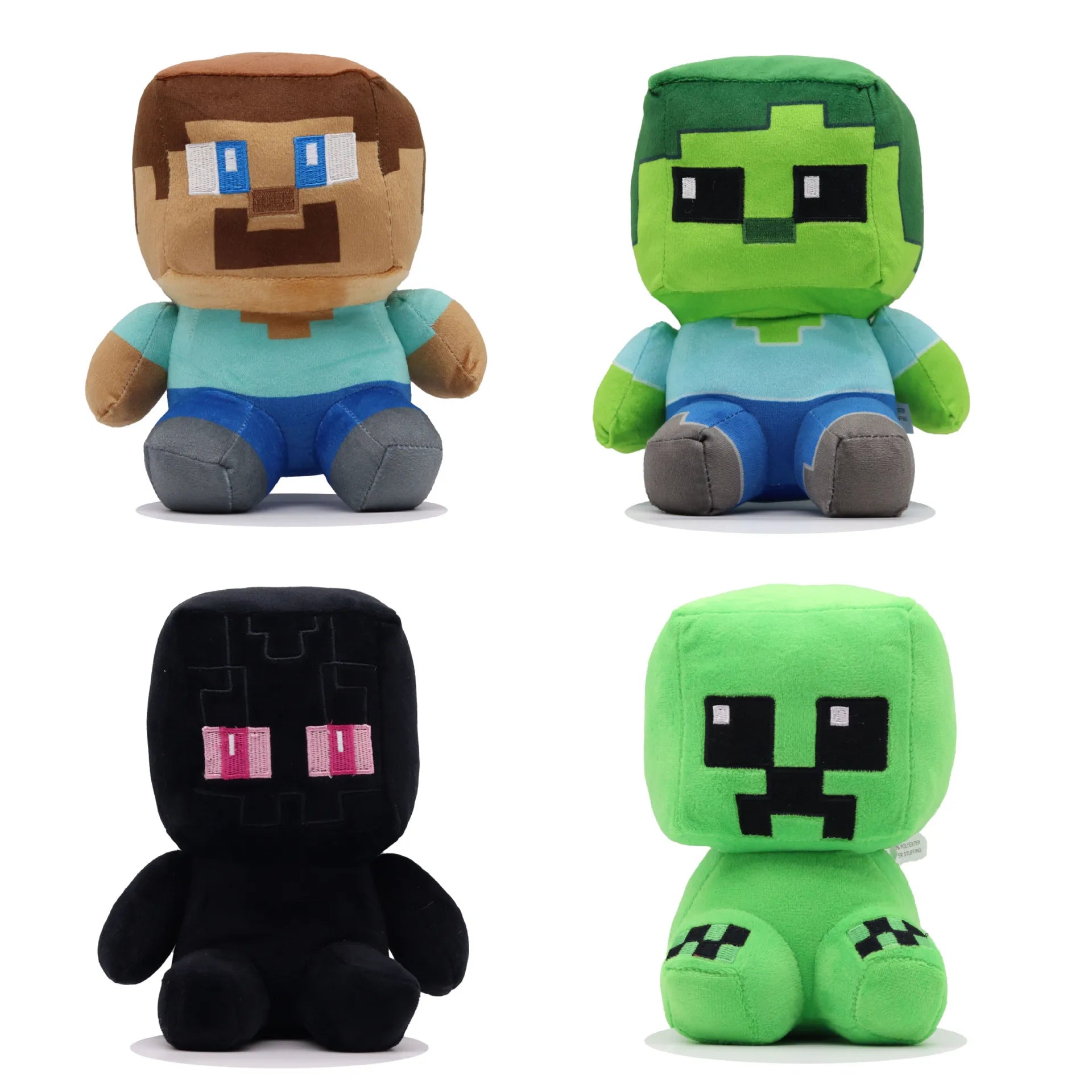 MineKraft Overworld Pals Plush Keychain