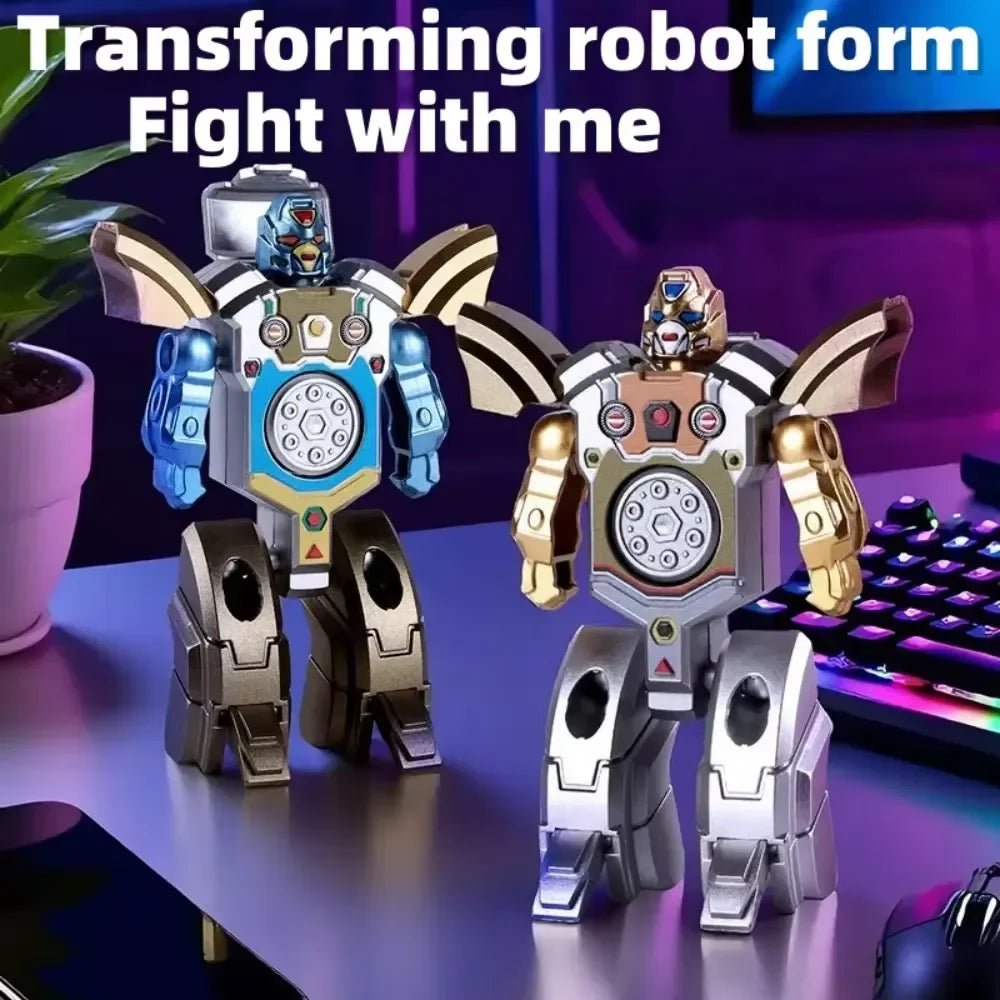 Transforming Gyro Robot Fidget Spinner