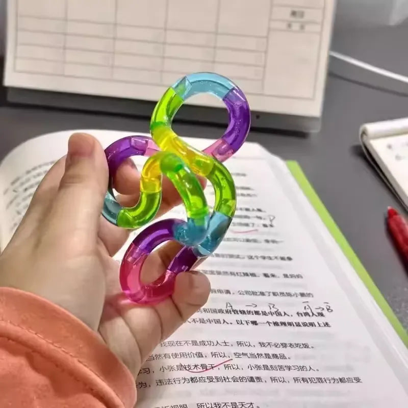 Unknot Electroplated Tangle Fidget Rope