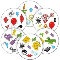 Spot it Blue and Orange Card Game