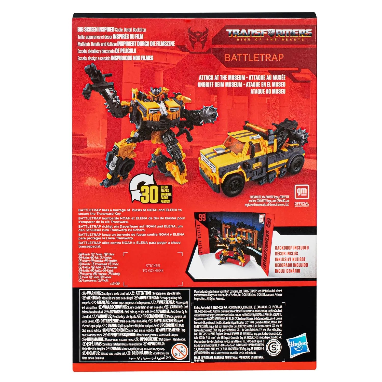 Transformers SS99 Voyager Class Battletrap Figure
