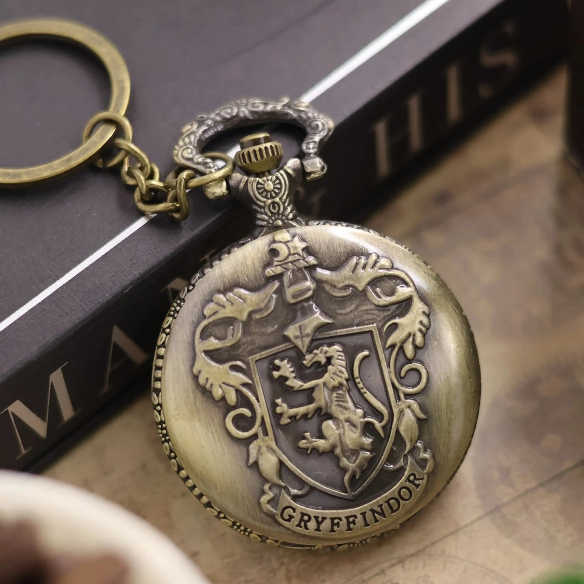 Classic Elegance Pocket Watch Keychain
