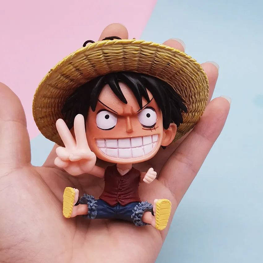 One Piece Grand Line Chibis Keychain