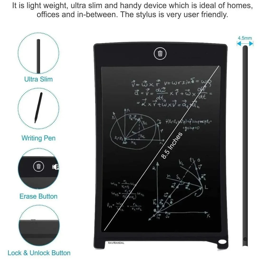 Digital Doodle LCD Writing Tablet