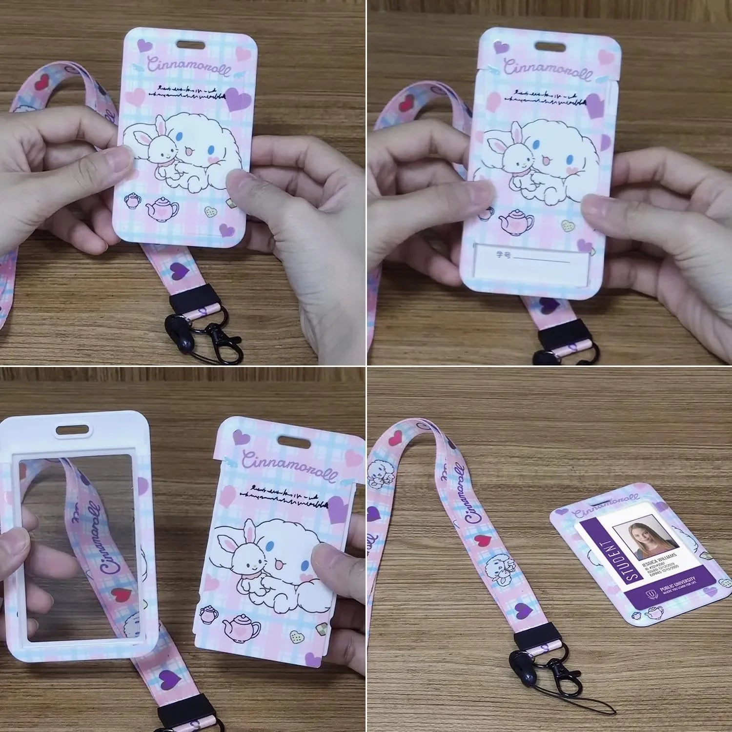 Cinnamoroll Cloud-Drift ID Holder