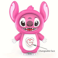 Stitch & Angel Mood Swings Keychain