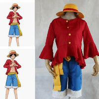 Monkey D. Luffy Pirate King Cosplay Set