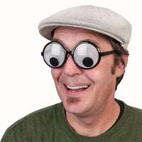 Googly Eyeballs Dizzying Novelty Glasses
