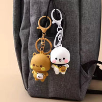Adventurous Bubu Dudu Couple Keychain