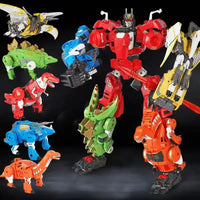 Black Mamba 5 in 1 Mega Transformers Figurines