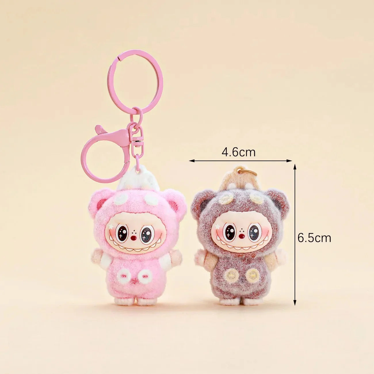 Labuboo Tactile Touch Mini Plush Keychain