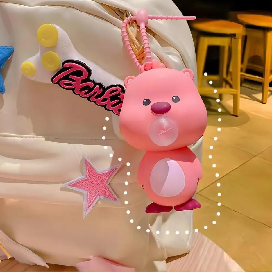 Loopy Pop-Out Bubble Squishy Keychain