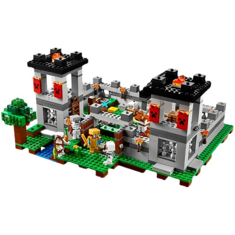 Minekraft Fortress Building Blocks (990 Pcs)