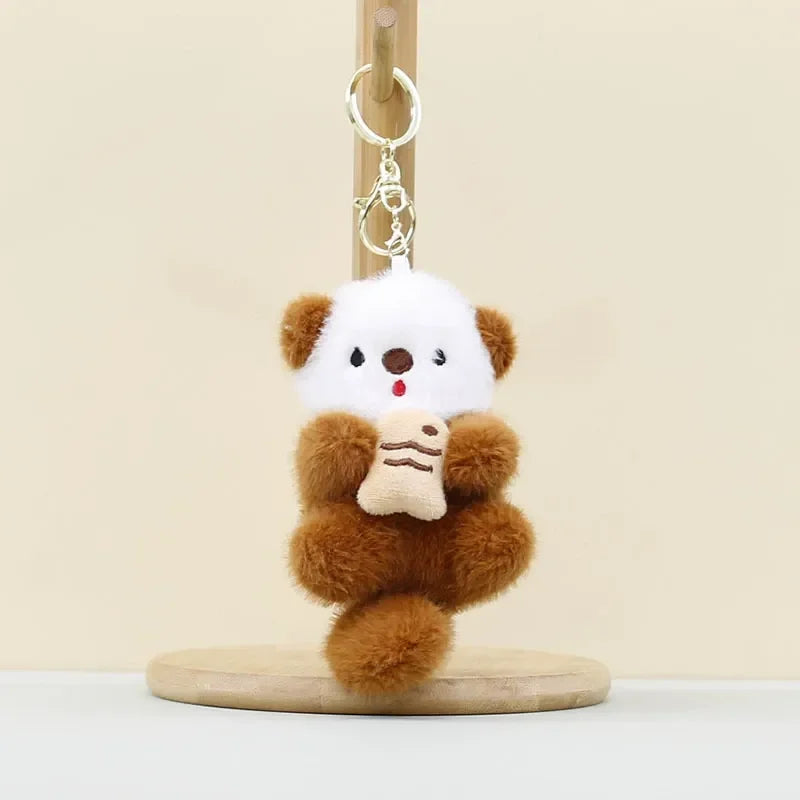 Sea Guard Otter Plush Keychain
