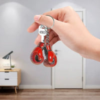 Champion Pride Boxing Glove Keychain