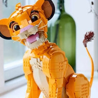 Prince Simba Lion Cub Building Blocks (222 Pcs)