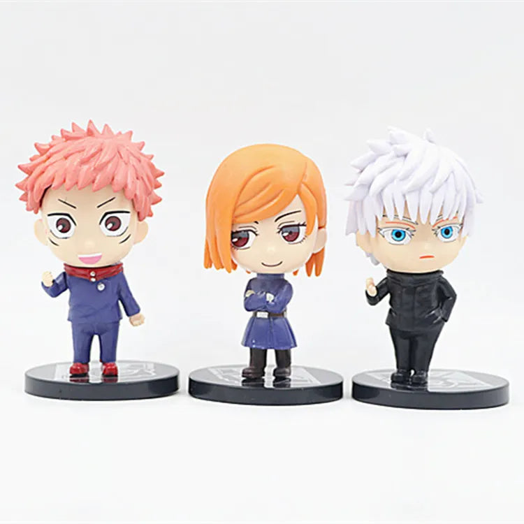 Jujutsu Kaisen Chibi Crew Figurines (Set of 6)