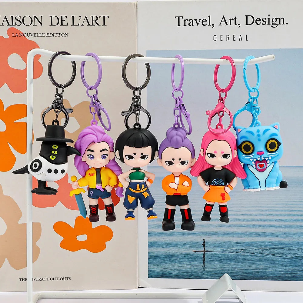 Urban K-Pop Spirit Hunter 3D Keychain